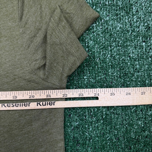 Lucky Brand T Shirt Men's Size L Green Short Sleeve Crew Neck - Picture 6 of 7